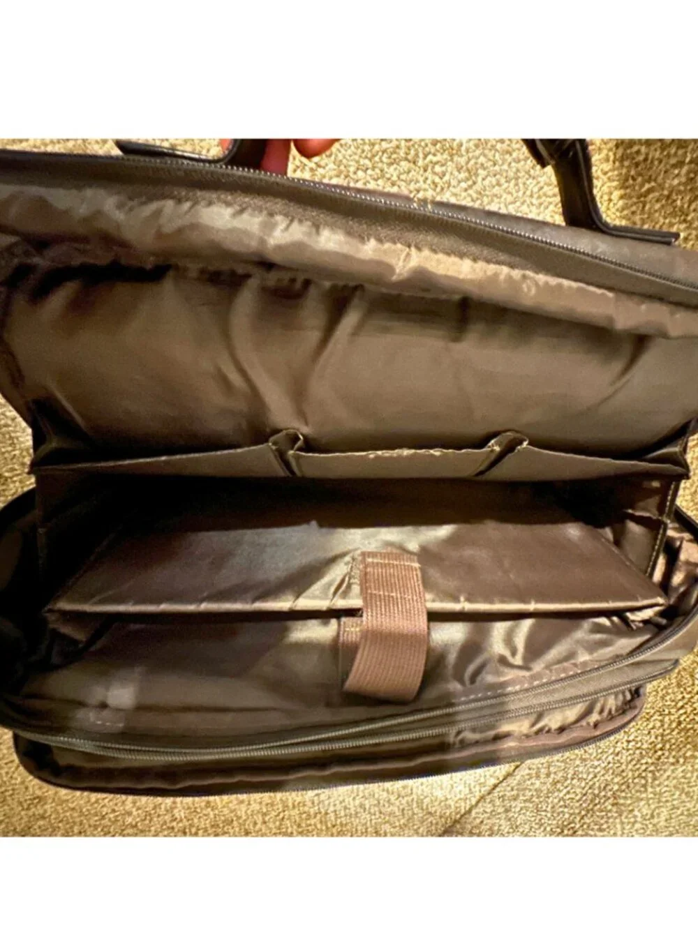 Wilsons Leather Brown Genuine Leather Laptop Messenger Bag
